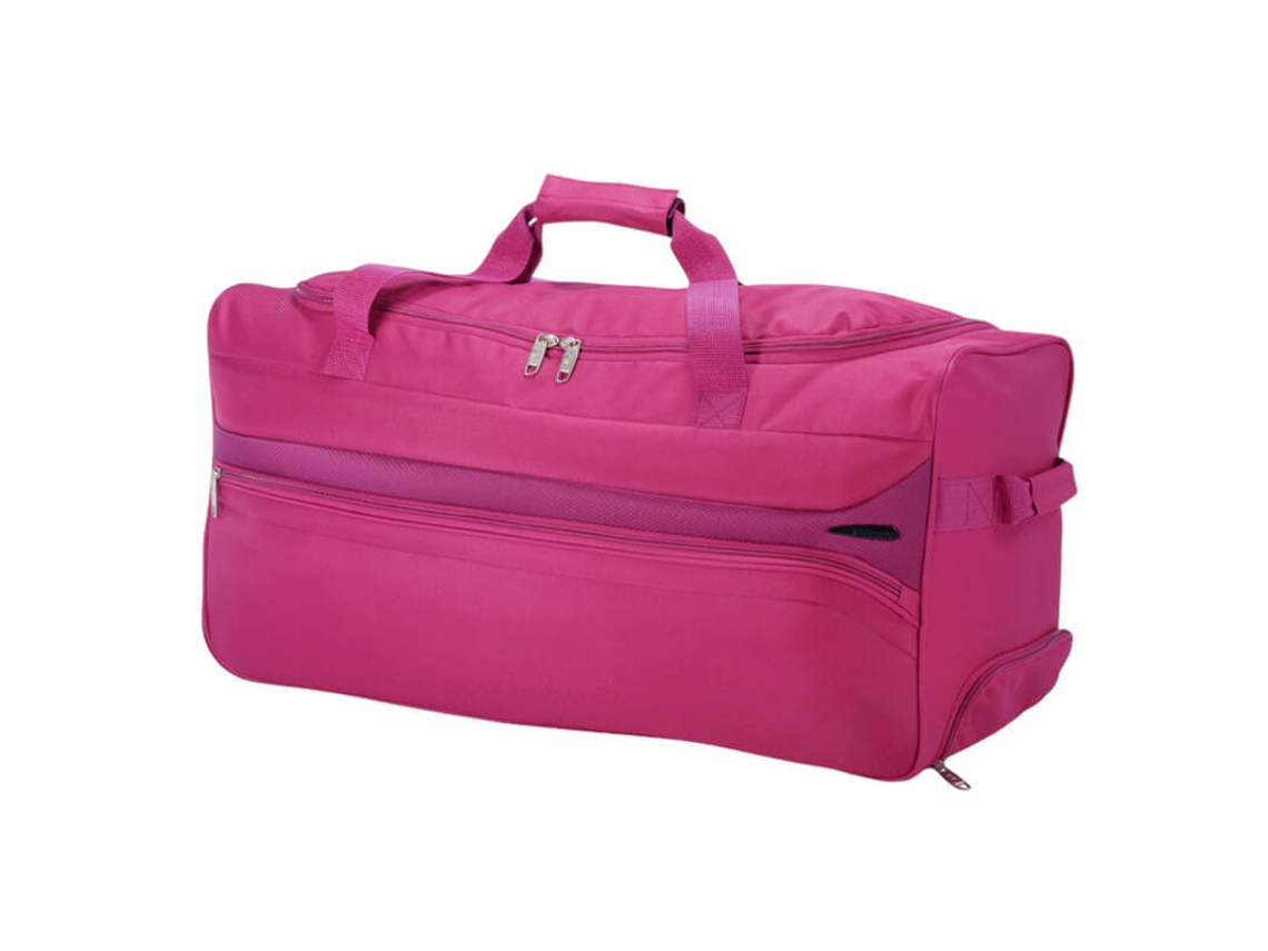 Bolsa de viaje con ruedas de 65 cm Bz5761 Rosa BENZI