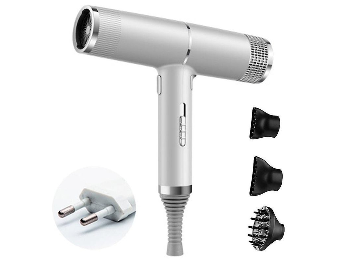 Secador De Pelo Icetek De Iones Negativos, 2000 W, Profesional, Con Difusor, Secado Rápido Y 3 Velocidades.