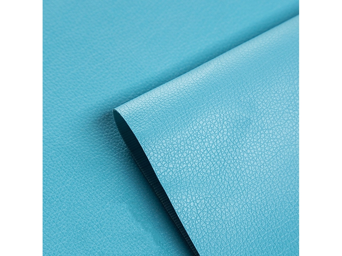 Adhesivo De Reparación Autoadhesivo Azul Cielo (10 X 20 Cm) Para Uso Doméstico, Sofá, Cuero Sintético Y Muebles.