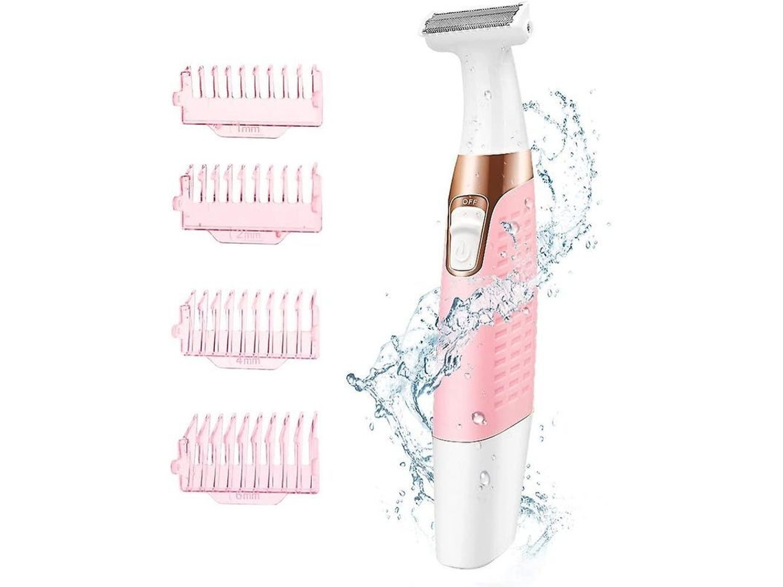 Afeitadora Eléctrica 2 En 1 Para Mujer, Indolora, Para Afeitado En Seco Y Húmedo, Depilación De Piernas, Axilas Y Zona Del Bikini.