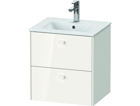 Mueble DURAVIT Brioso de baño de pared Compact 52,0 x 41,9 cm con 2 cajones incl. recorte de sifón y delantal para lavabo ME by Starck 233653