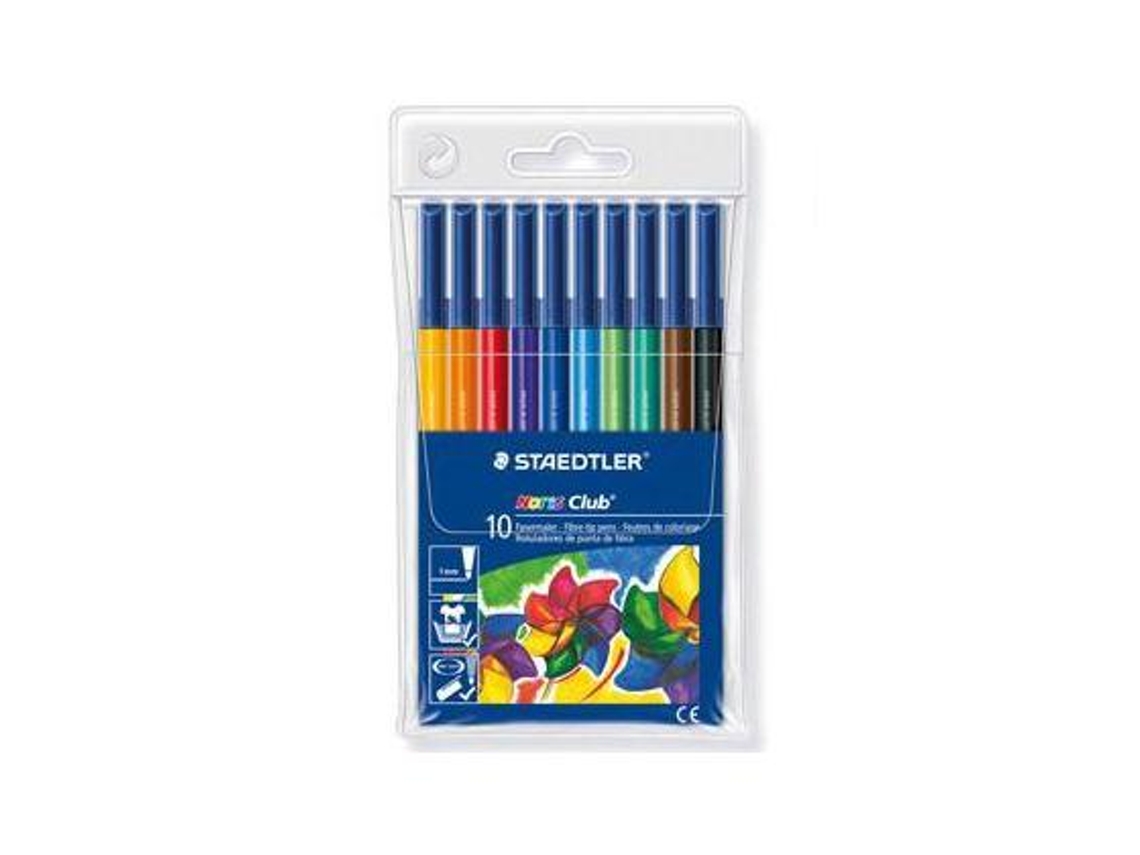 Marcador Staedtler Noris Club 10 Unidades