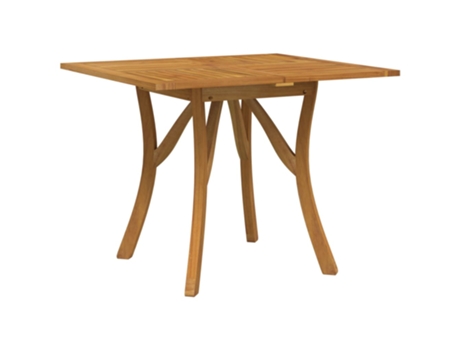 MAISON EXCLUSIVE - Mesa de jardín madera maciza de acacia 85x85x75 cm