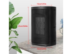 Calefactor Eléctrico Portátil De 750w/1500w Con Termostato Y Protección Para Uso En Interiores.