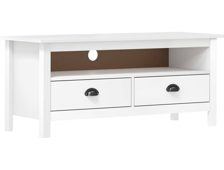 Mueble para la televisión VIDAXL Blanco Madera (110x40x47 cm)