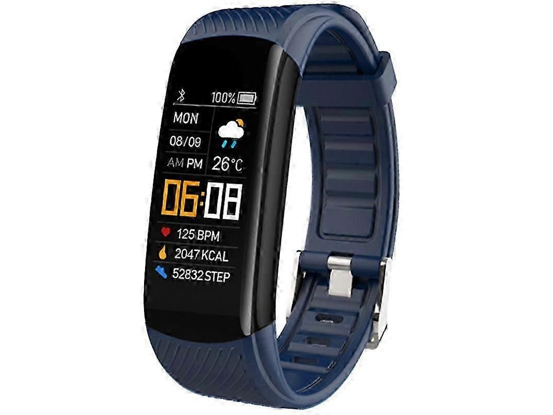 Pulsera de fitness 2026 IP67 resistente al agua, monitor de actividad deportiva, monitor de presión arterial, monitor de frecuencia cardíaca y podómetro, Rel