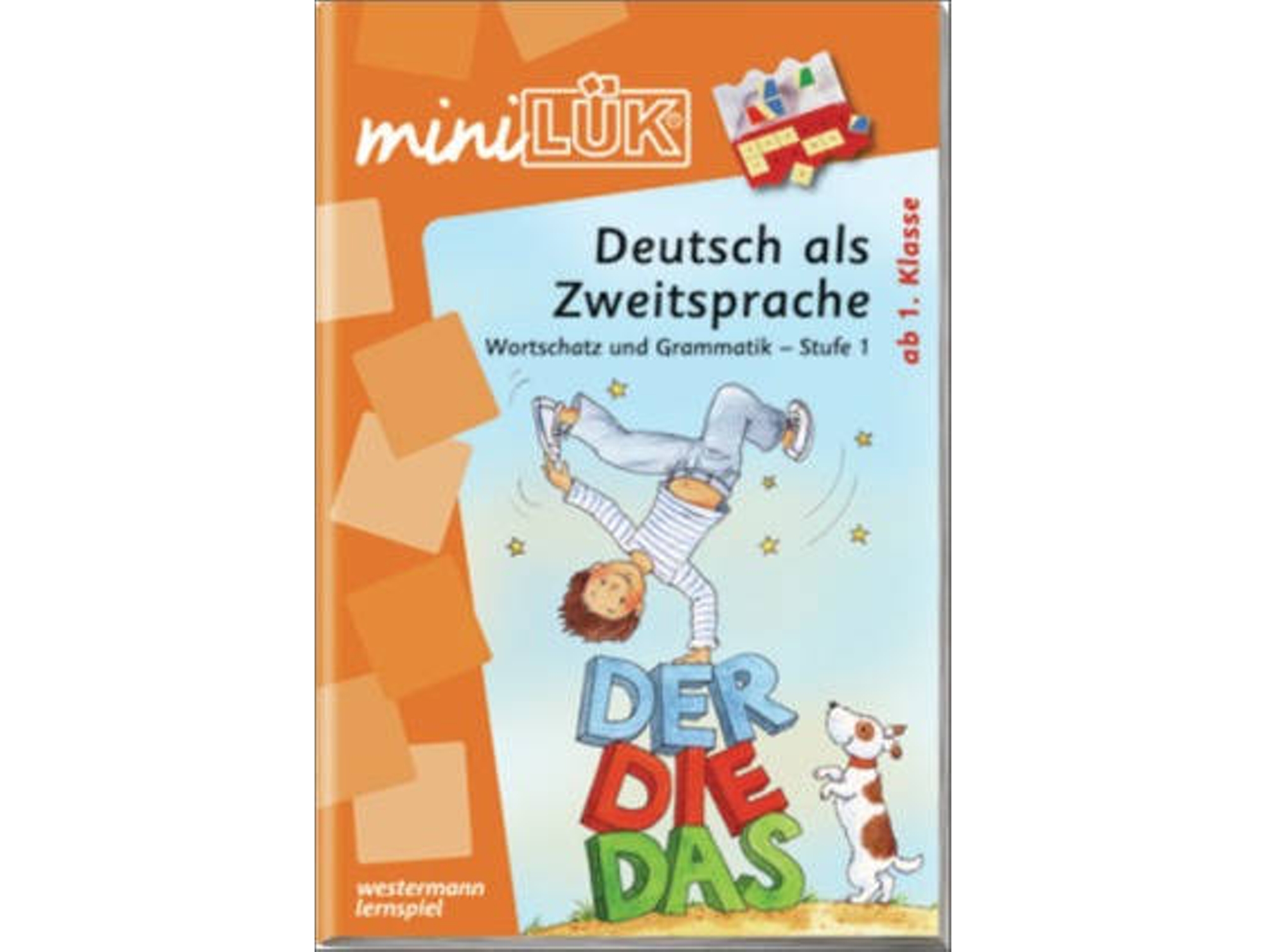 Libro Mini LÜK - Deutsch Als Zweitsprache 1 Wortschatz Und Grammatik - Stufe 1 de Kirstin Jebautzke