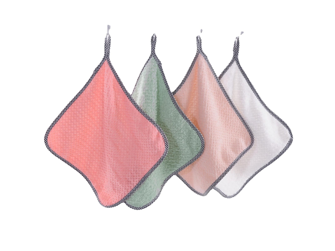 Rebe-toallas De Cocina Super Absorbentes Secado Rápido Lavables Resistentes A Grasas Paños Antiadherentes