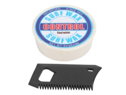 Rebe-cera Antideslizante Para Tabla De Surf Y Skateboard Con Peine Para Agua Fría Accesorio Portátil