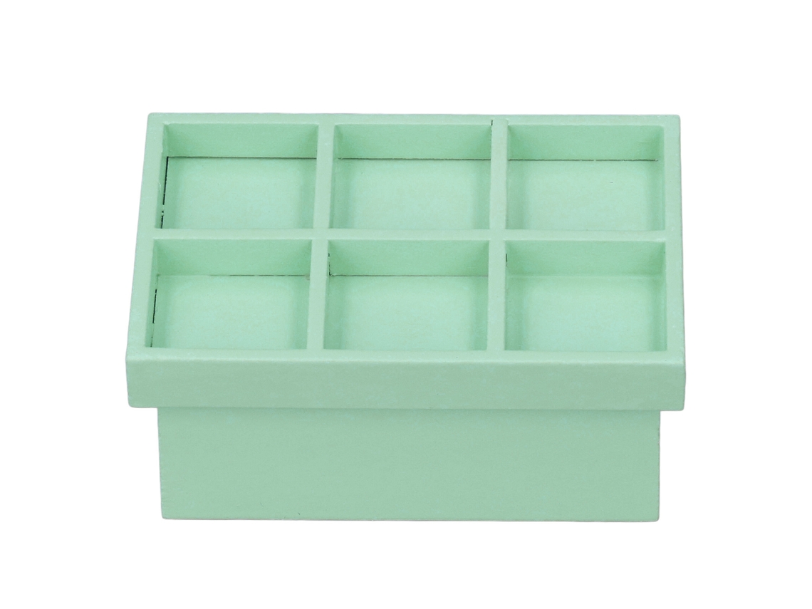 Ats-estante De Frutas Y Verduras Para Casa De Muñecas 1:12, Miniatura De Madera Cute, Decoración Verde