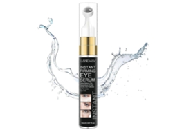 Suero reafirmante instantáneo para ojos, crema reafirmante instantánea para ojos con esfera masajeadora de 360°, reduce las ojeras y