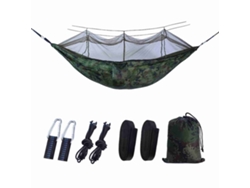 Hamaca Automática De Apertura Rápida Con Mosquitera Portátil Antienrollamiento Para Acampar Al Aire Libre.