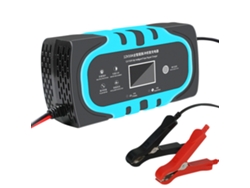 Cargador Inteligente De Baterías 12v10a Con Reparación Por Pulso Y Pantalla Lcd Para Coche, Moto Y Barco