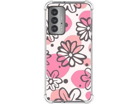 Carcasa Motorola Edge 20 TUMUNDOSMARTPHONE Dibujos Antigolpes Flores 09 Multicolor