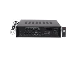 Amplificador de audio estéreo Bluetooth 5.0 de aleación de aluminio para cine en casa, karaoke, receptor de audio, enchufe UE 220 V