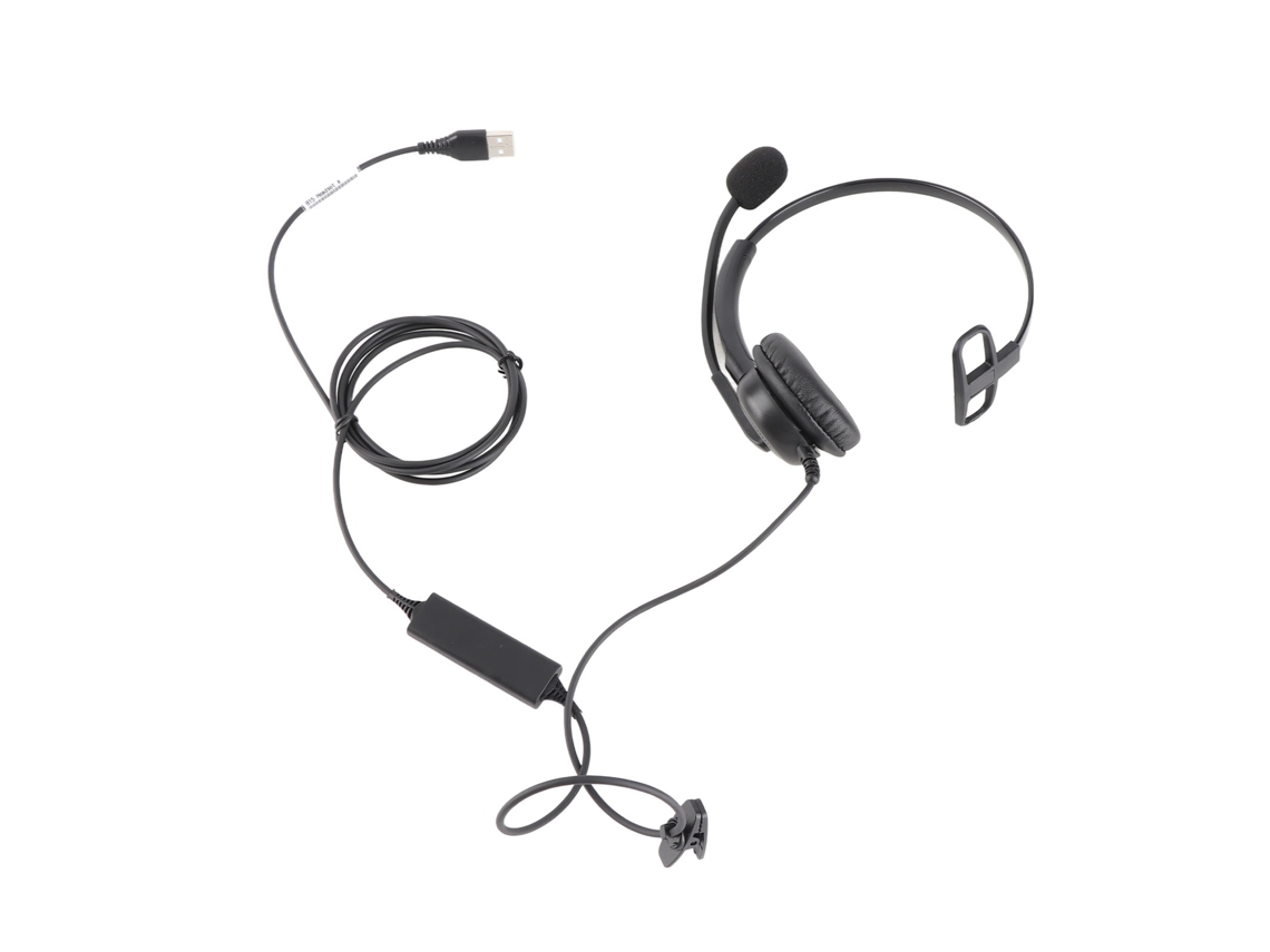 Auriculares Mono Con Micrófono Para Centros De Llamadas Y Oficinas: Ligeros, Cómodos, Con Cancelación De Ruido Y Puerto Usb.