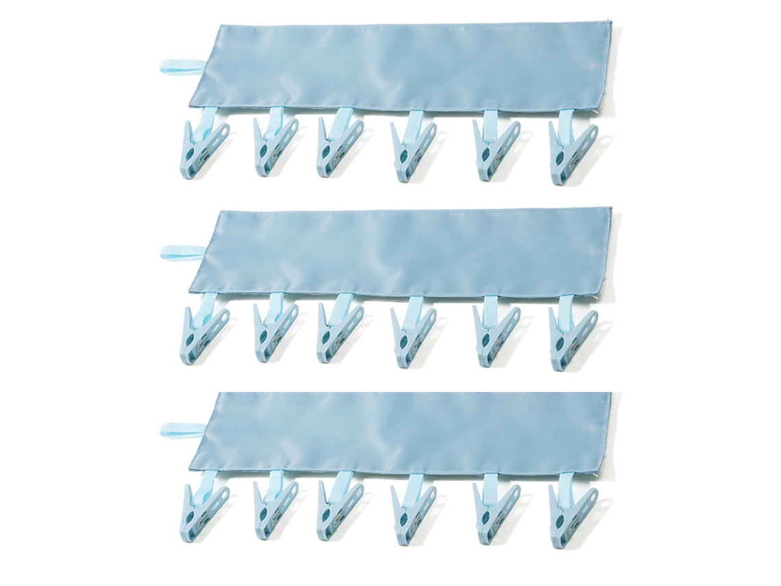 Tendedero portátil plegable de viaje para ropa, toallas y ropa de baño, Jeiibrzui