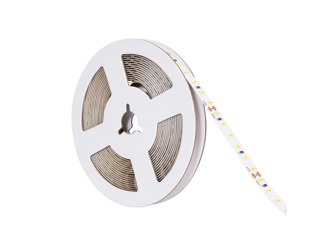 Tira LED 24V DC SMD2835 120LED/m 5m IP20 Ancho 8mm Corte 5cm LEDKIA