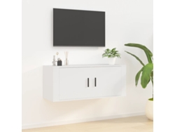 Mueble Para Tv | Armario Para Tv De Pared Blanco 100x34,5x40 Cm