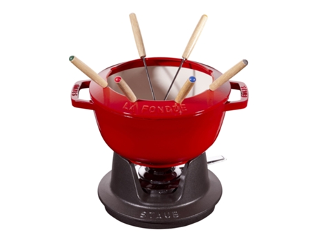Juego de fondue 20 cm, Cereza STAUB