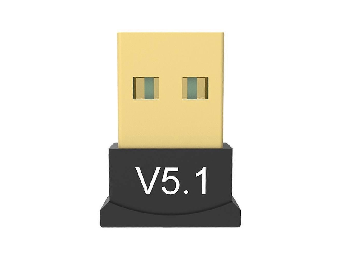 Adaptador USB Bluetooth 5.3/5.1 con transmisor y receptor, dongle de audio Bluetooth inalámbrico para portátil, ordenador y PC.