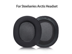 Almohadillas para auriculares Steelseries Arctis 7, esponja de gel suave, color negro.