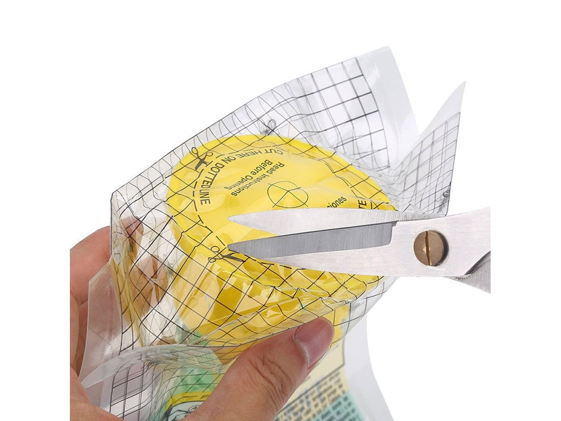 Trampa Para Moscas Colgante Desechable No Tóxica Para Exteriores, 25x20cm, De Plástico.