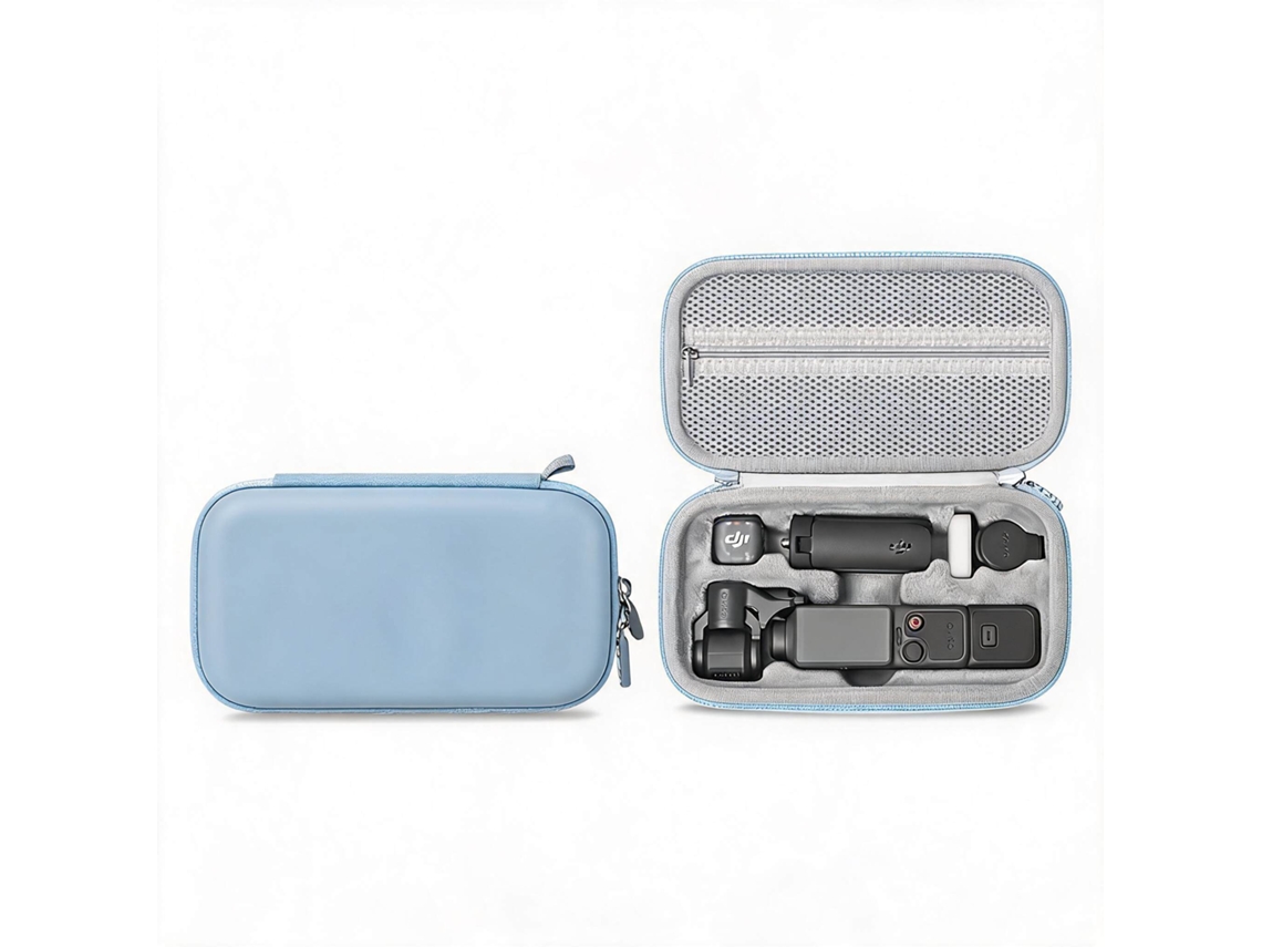 Bolsa de Ombro Portátil À Prova Dágua para Dji Osmo Pocket4 À Prova de Choque HENTEN HOME Azul