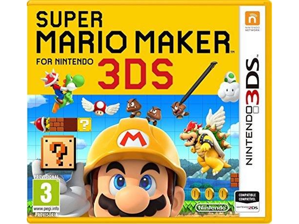 JG 3DS SUPER MARIO MAKER - USADO