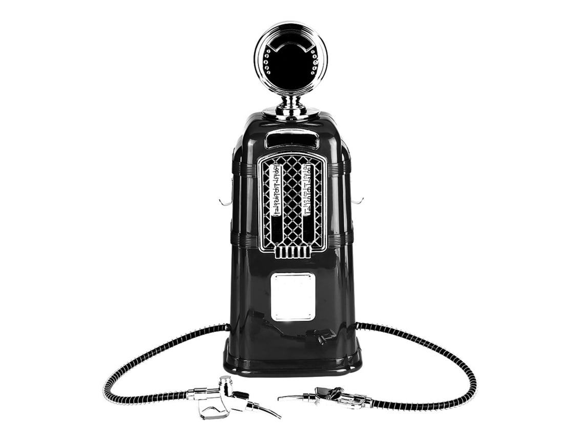 Dispensador De Bebidas De 1000 Cc Con Dos Boquillas, Para Cerveza, Vino Y Bebidas Alcohólicas, Color Negro.