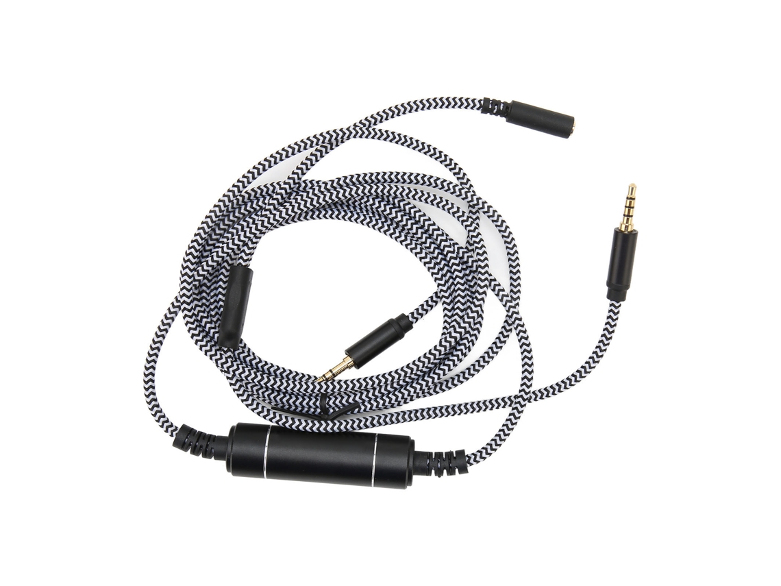Cable Adaptador Chat Link Pro Sin Ruido Y Sin Pérdidas Con Aislador Metálico Para Xbox One, Ps4 Y Switch (2,6 M)