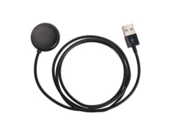 Cargador De Reloj Portátil Usb Magnético Inalámbrico Con Cable De Carga Rápida Para Google Pixel Watch Negro