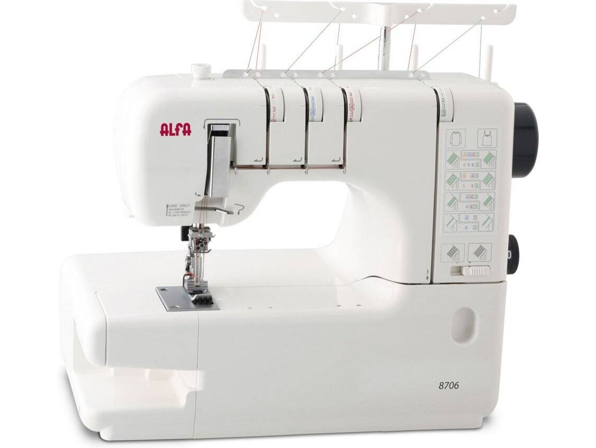 MAQUINA DE COSTURA ALFA 8706