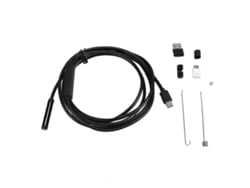 Câmera De Inspeção Endoscópio 7mm 2mp Hd Alumínio Usb Type C Microusb Câmera Snake Para Celular Tablet Laptop