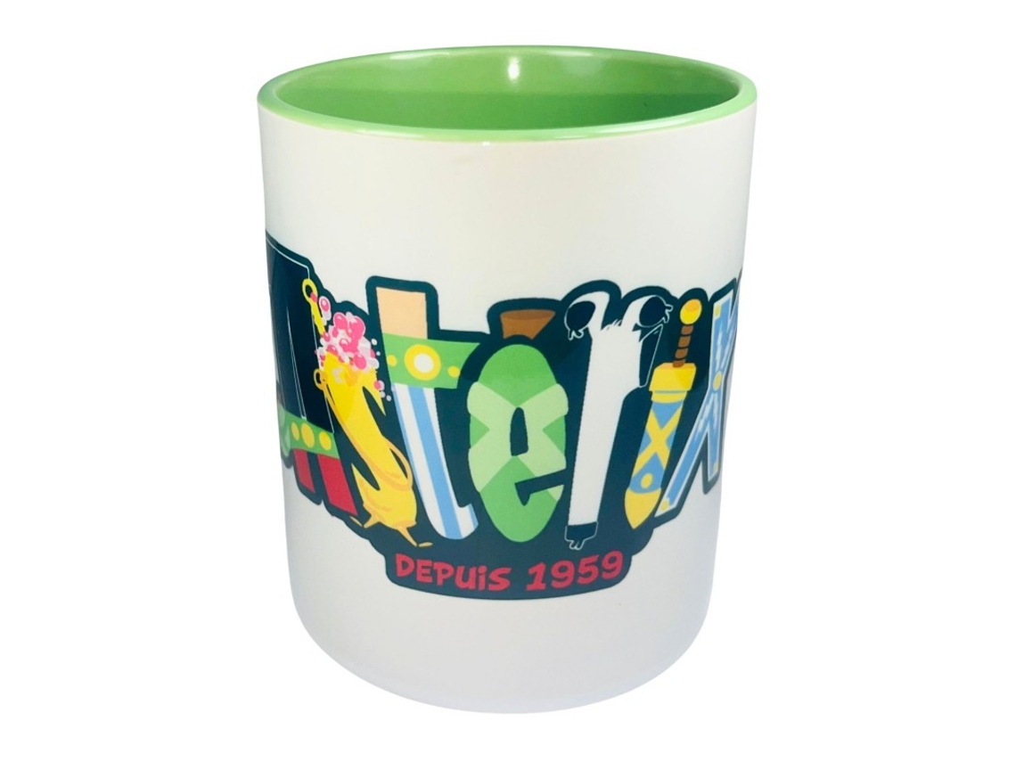 Taza de cerámica con el logotipo de Astérix (320 ml) Mercado Astur