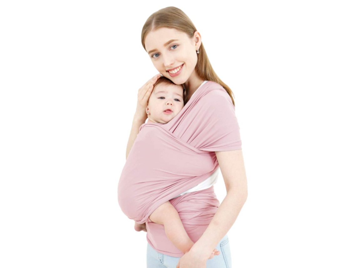 Mochila portabebés ligera y cómoda, ergonómica, manos libres, transpirable y suave.