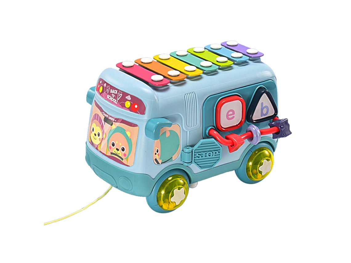 Piano De Juguete Musical Para Bebés Con Herramienta Para Golpear, Barco, Aprendizaje Y Desarrollo De La Coordinación Para Niños De 1 A 3 Años.