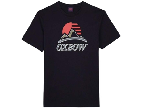 Camiseta de Hombre OXBOW Corta Teroo Azul (M)
