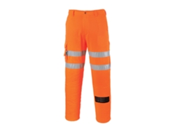 Pantalones de alta visibilidad Rail Safety Comfort / Naranja / L Portwest