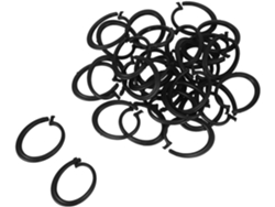 Juego De 60 Ganchos De Plástico Para Cortinas Ojales Anillos Para Varillas Ojales Anillos De Plástico Para Cortinas Juego De 60 Ganchos