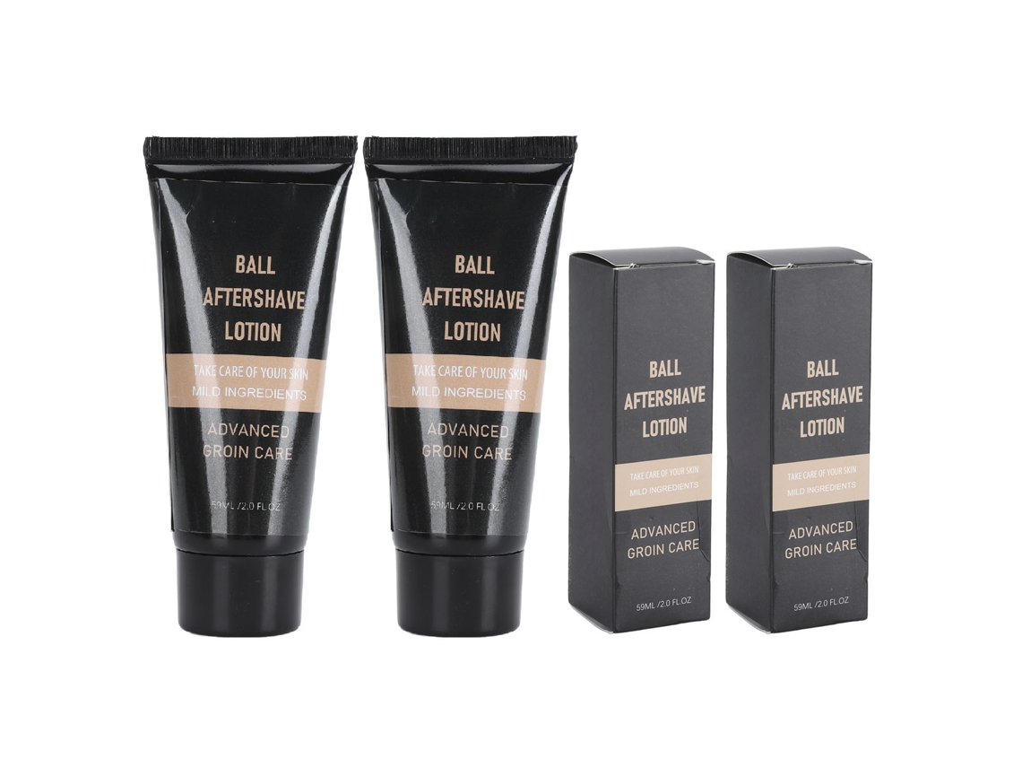 2pcs 59ml Loción Aftershave Para Ingles Groin De Hombre Para Piel Seca Hidratante Con Ingredientes Vegetales