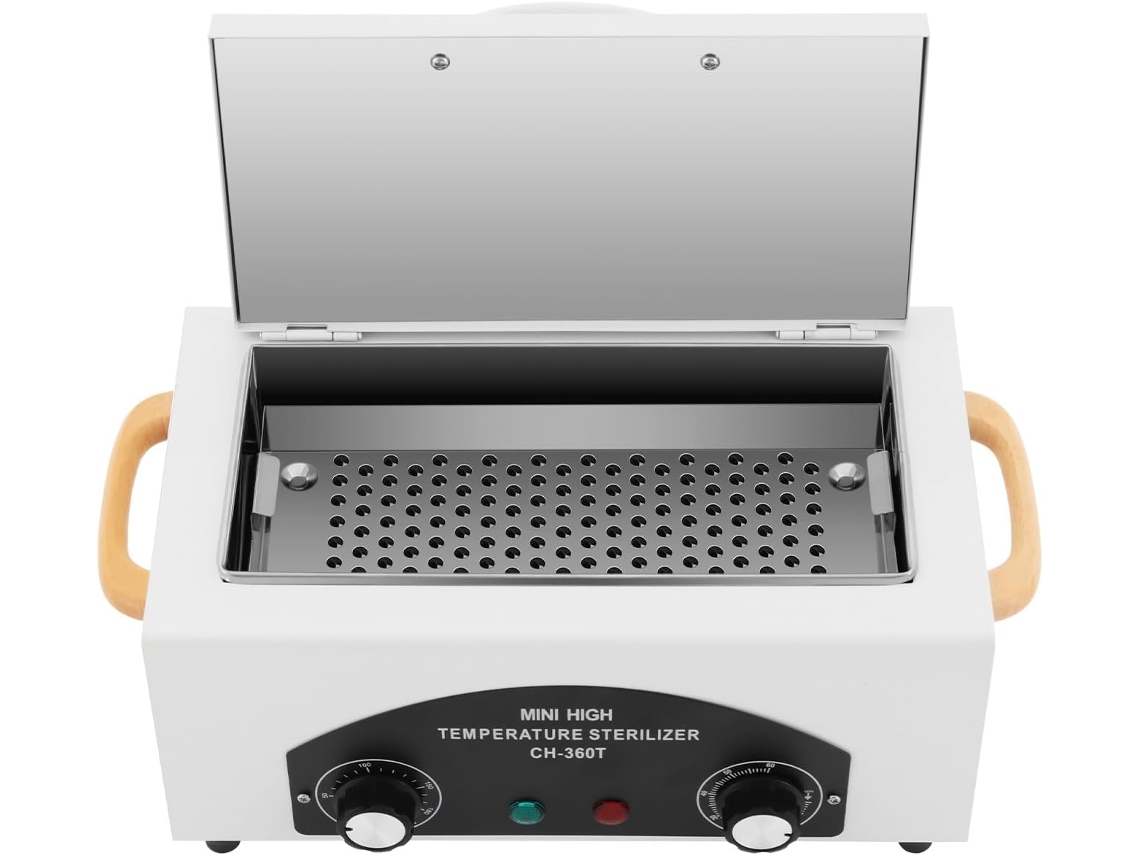 Esterilizador 300w 2l 220c Para Herramientas Unas, Tijera Y Pinza, 31x20,5x17,5cm