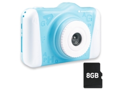Cámara para niños Agfa Photo Realikids Cam 2, modo selfie, foto y vídeo, pantalla LCD de 3,5", filtros fotográficos, batería de litio.