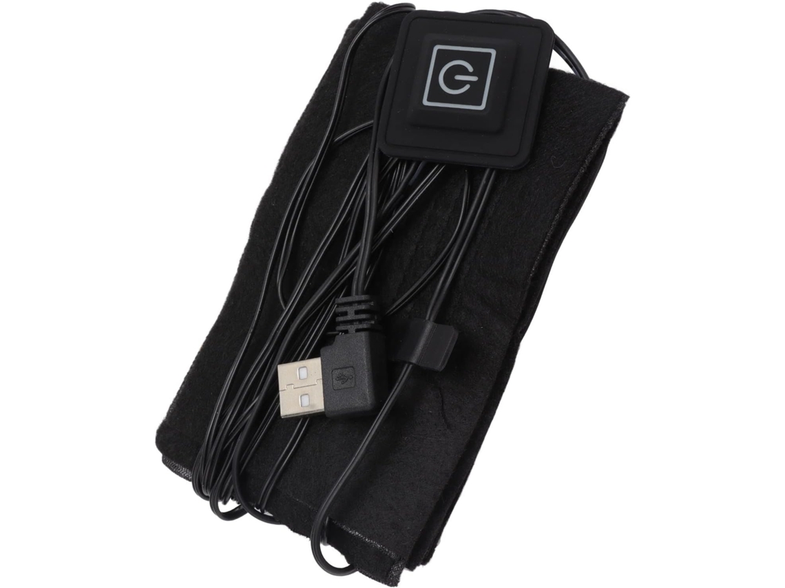 Almohadilla Calefactora Eléctrica Para Ropa, Alimentada Por Usb, Calefactor De Fibra Suave.
