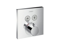Termostato de mano ShowerSelect, empotrado, 2 consumidores, 15763, Color: cromado HANSGROHE
