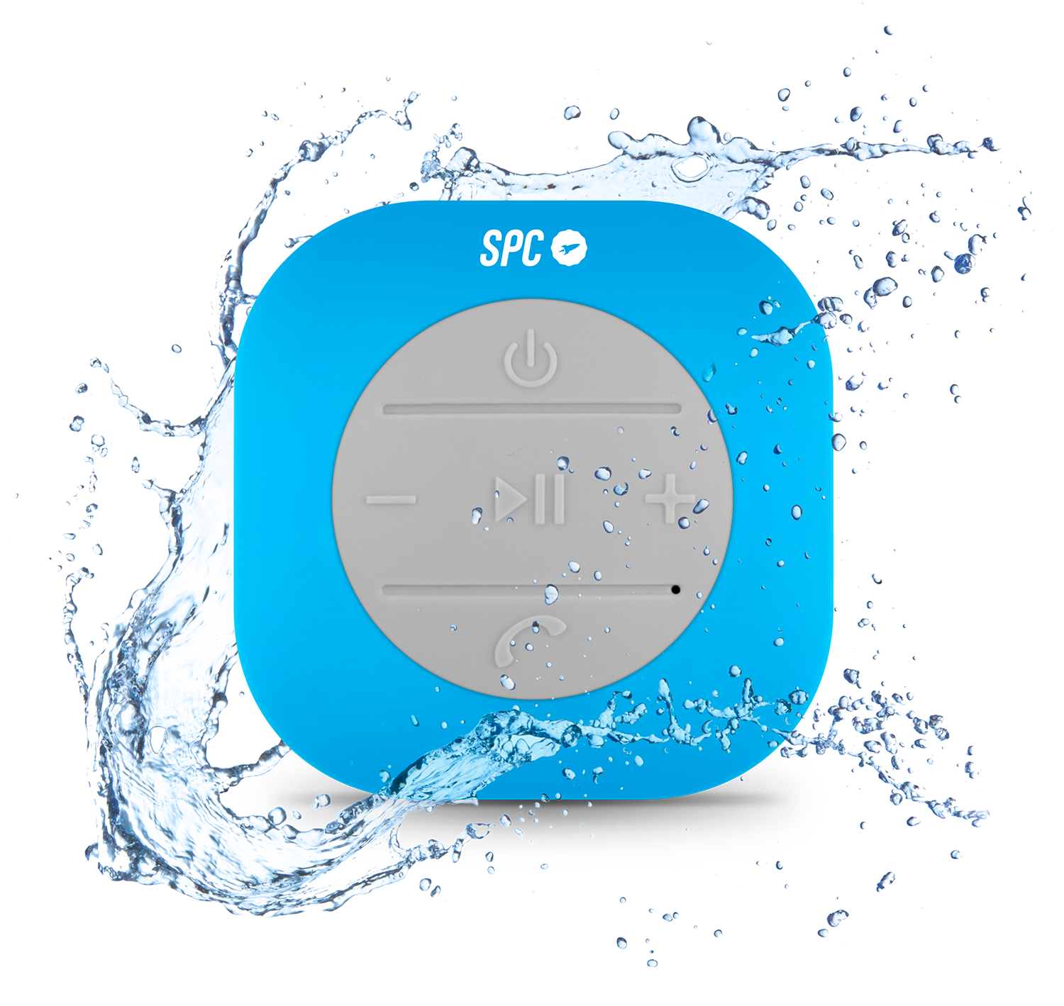 Minialtavoz Portátil Bluetooth SPC 4405A Splash Speaker Azul