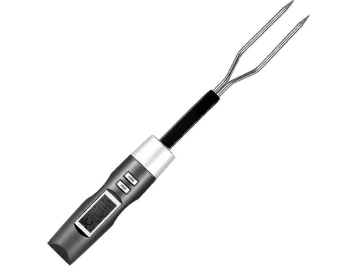 Tenedor digital de acero inoxidable para carne y sopa de barbacoa con cuchara - GOKOCO