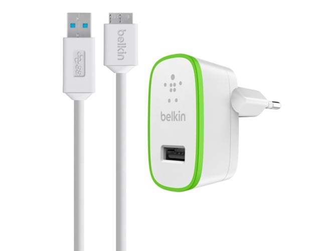 Cargador BELKIN F8M865VF03-WHT (Samsung Galaxy Tab - 10 W - 2.1 A)