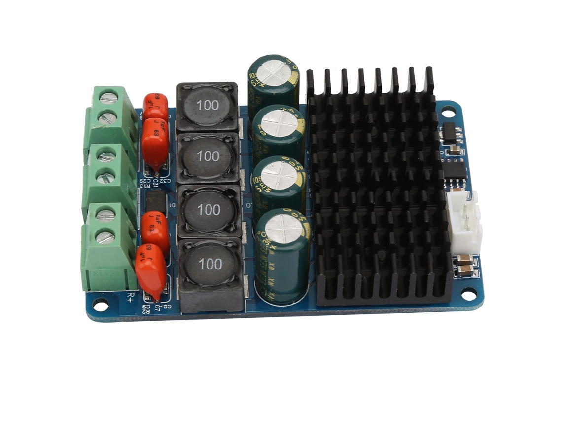 Yncm2026-placa De Amplificador Digital De Audio De 2 Canales Tpa3116 Pbtl 2*100w Con Entrada Dc 11-26v