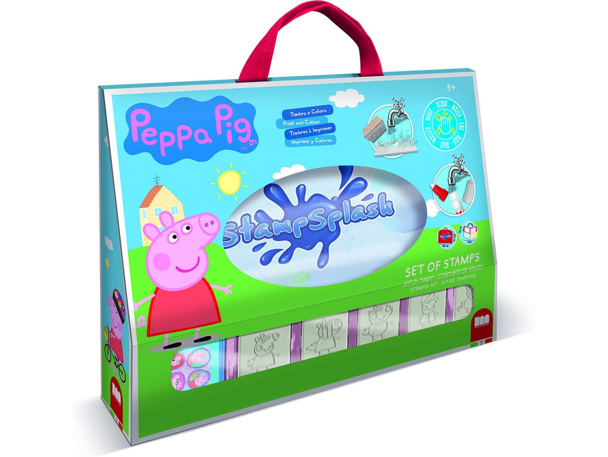 Kit de Sellos para Niños MULTIPRINT Peppa Pig